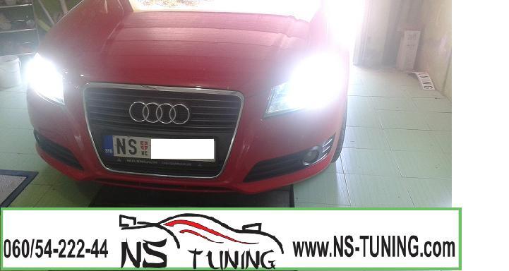 Audi A3 ugradnja Zenon sijalica Philips